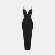 Black DM heartbeat dress