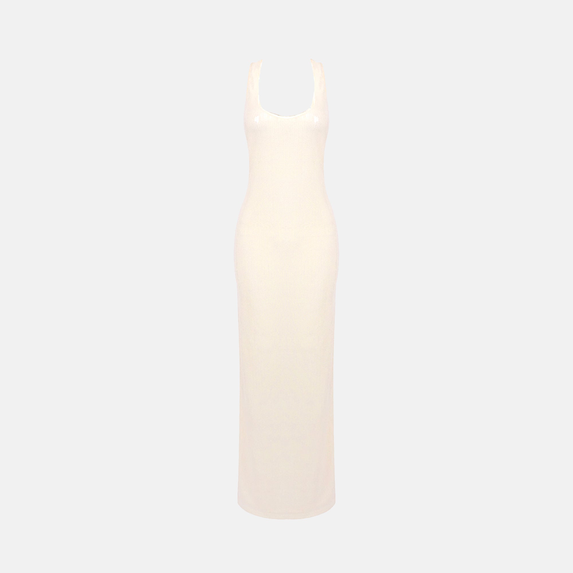 Cream sequin dress | DANIELE MORENA Cream sequin dress | DANIELE MORENA