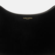 MEDIUM IZA HOBO BAG in black calfskin box