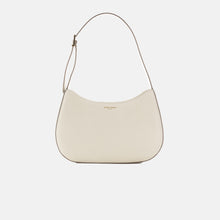 MEDIUM IZA HOBO BAG in white evercolor calfskin