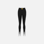 Black iconic panther pants